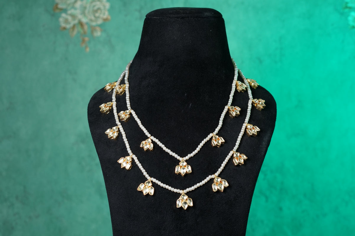 Kundan Necklace (4-9559)(R)