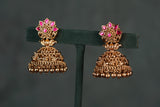 Antique Kundan Jhumki (1-4567))(EX)