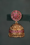 Antique Kundan Jhumki (1-4569))(EX)