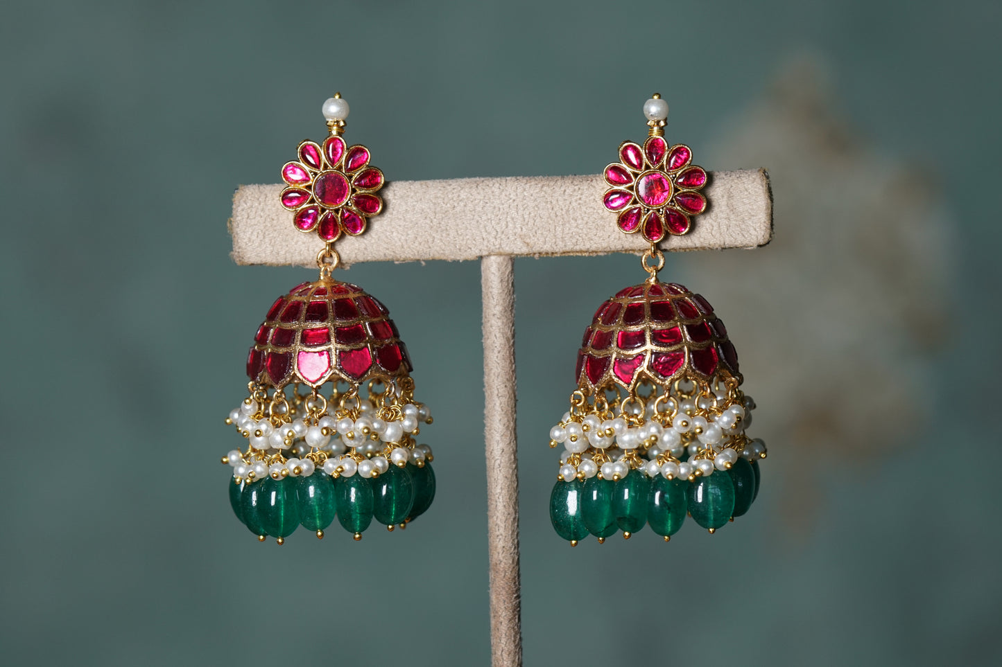 Kundan Jhumki (1-4331)(R)(preorder)