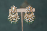 Kundan Chandbali Earring (1-4330)(R)