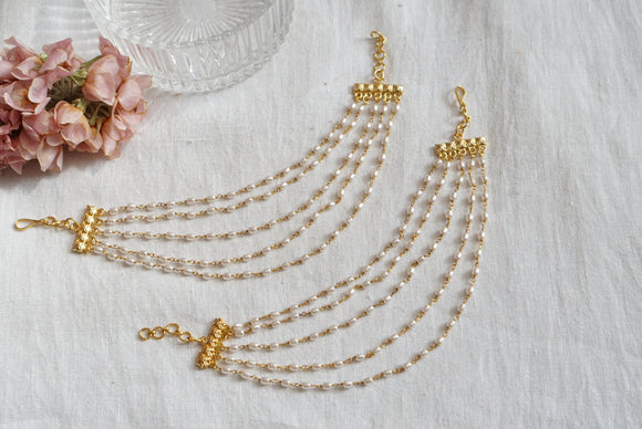Kundan pendant necklace set (4-5979)