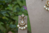 Kundan Necklace set  (4-8417) (EX)