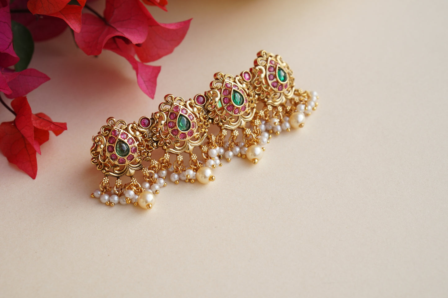 Antique Hair Clip (5-1620)(AK) - JEWELSTYLE