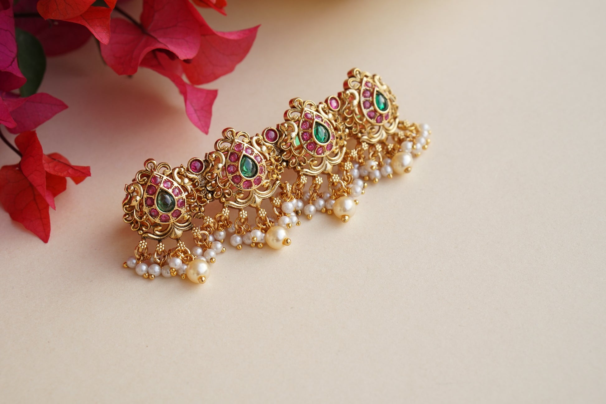 Antique Hair Clip (5-1620)(AK) - JEWELSTYLE