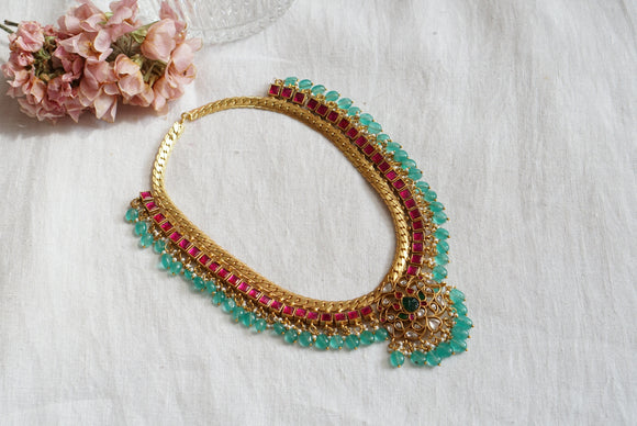 Kundan Necklace (4-7938)(K)