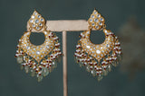 Kundan Chandbali Earring (1-4328)(R)