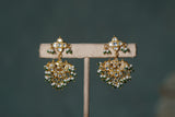 Kundan Chandbali Earring (1-4325)(R)