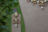 Kundan Necklace Set (4-8414) (EX)