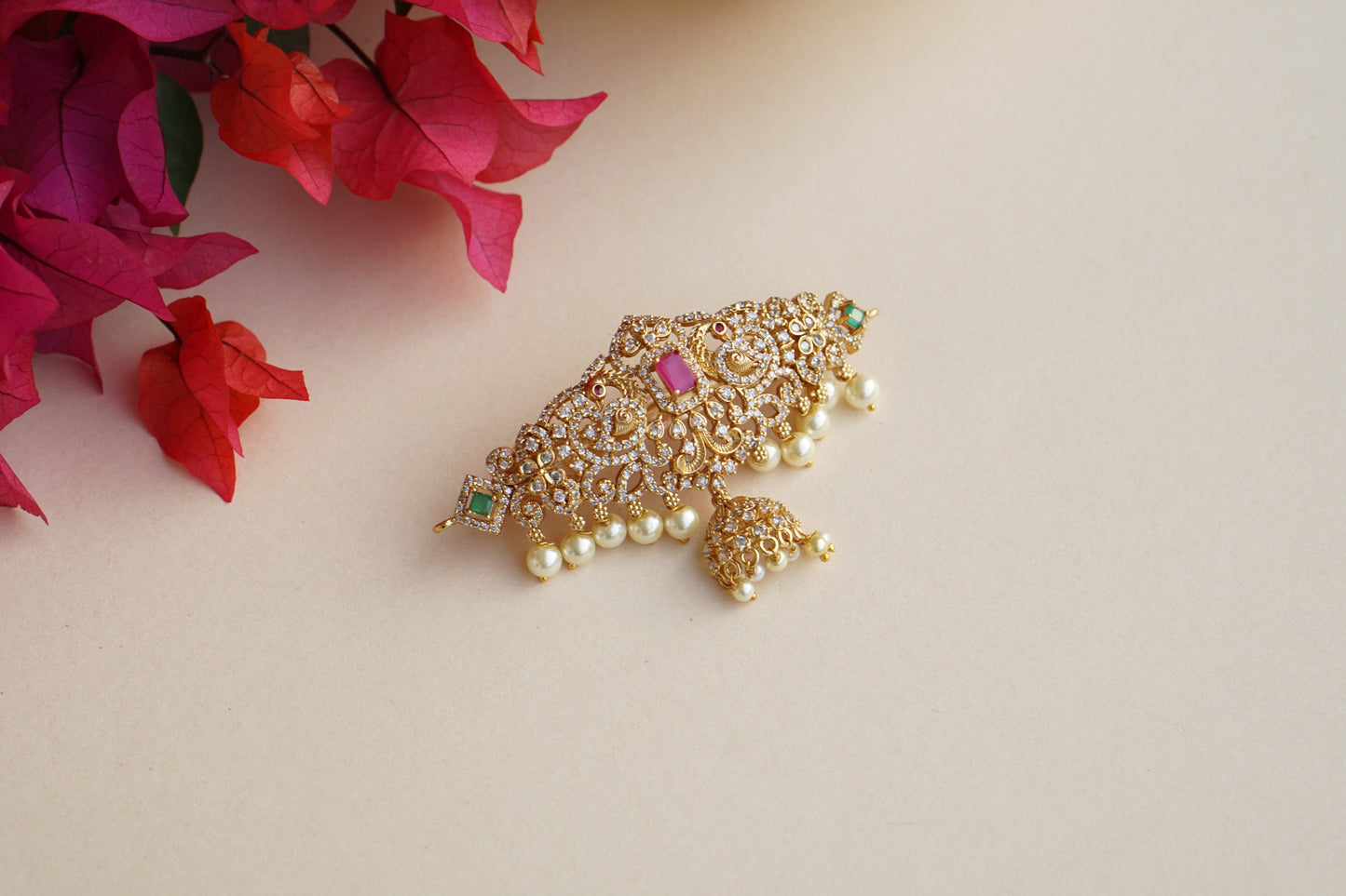 Antique Hair Clip (5-1616)(AK) - JEWELSTYLE