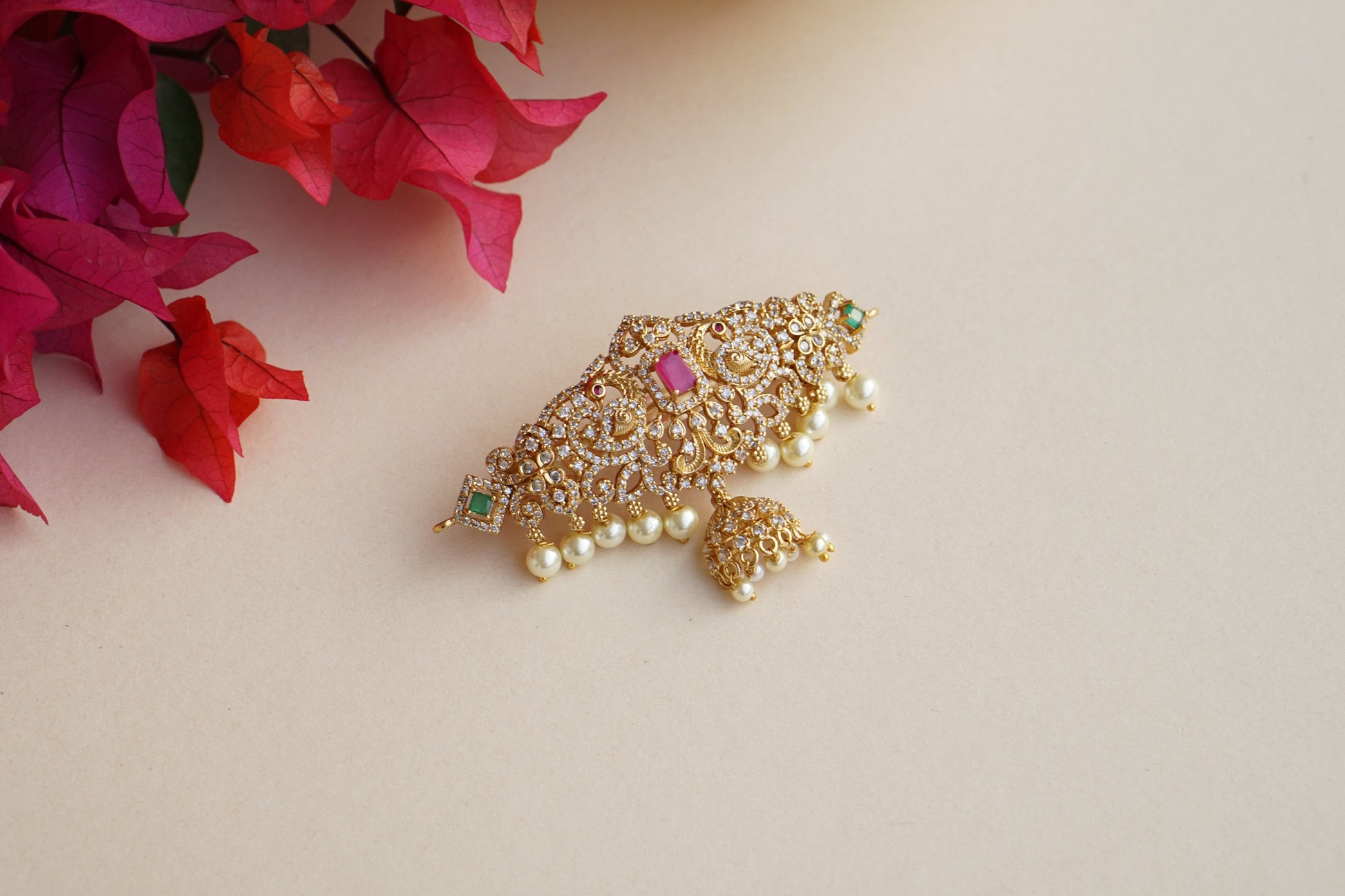Antique Hair Clip (5-1616)(AK) - JEWELSTYLE