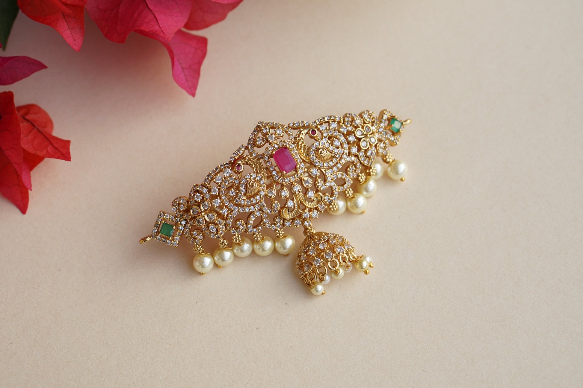 Antique Hair Clip (5-1616)(AK) - JEWELSTYLE