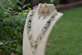 Kundan Necklace Set (4-8413) (EX)