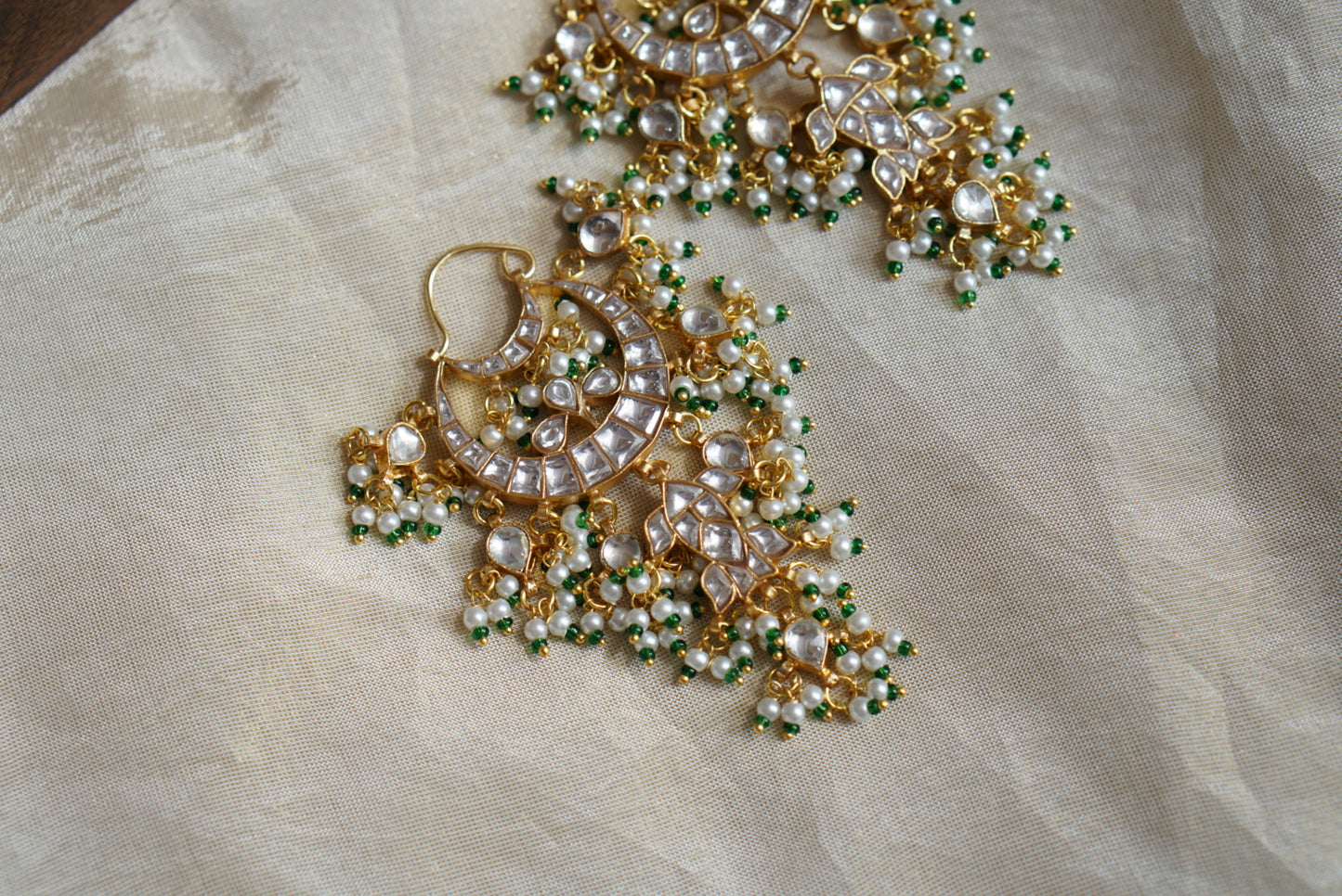 Kundan Earring (1-4195)(R)(preorder) - JEWELSTYLE