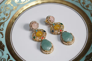 Polki earrings (1-4584)(EX)