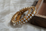 Kundan bangle (3-428)(R)(Size 2’4)