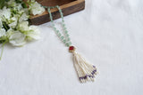 Kundan tassel pendant necklace(4-9573) - JEWELSTYLE