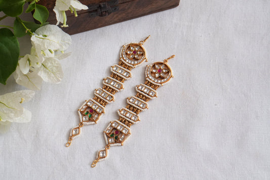 Kundan Earchain(9-365)(R)