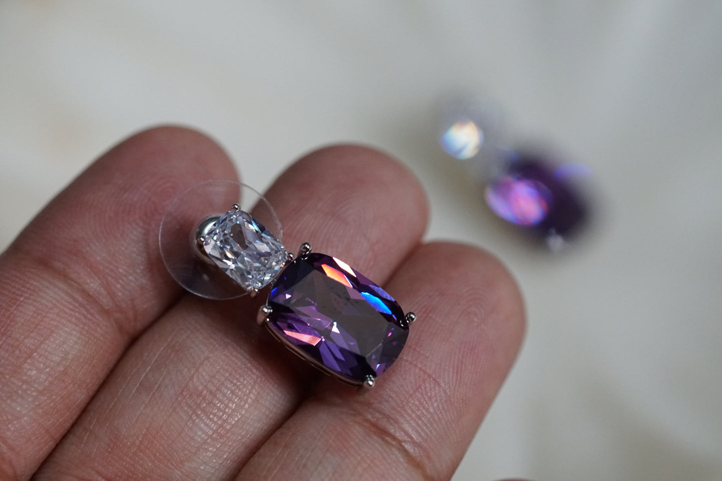 Purple AD studs (1-4586)(EX)(offer piece)