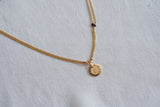 Black beads pendant Chain(4-9574)(Ak) - JEWELSTYLE