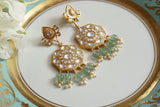 Kundan Earrings (1-4333)(R)