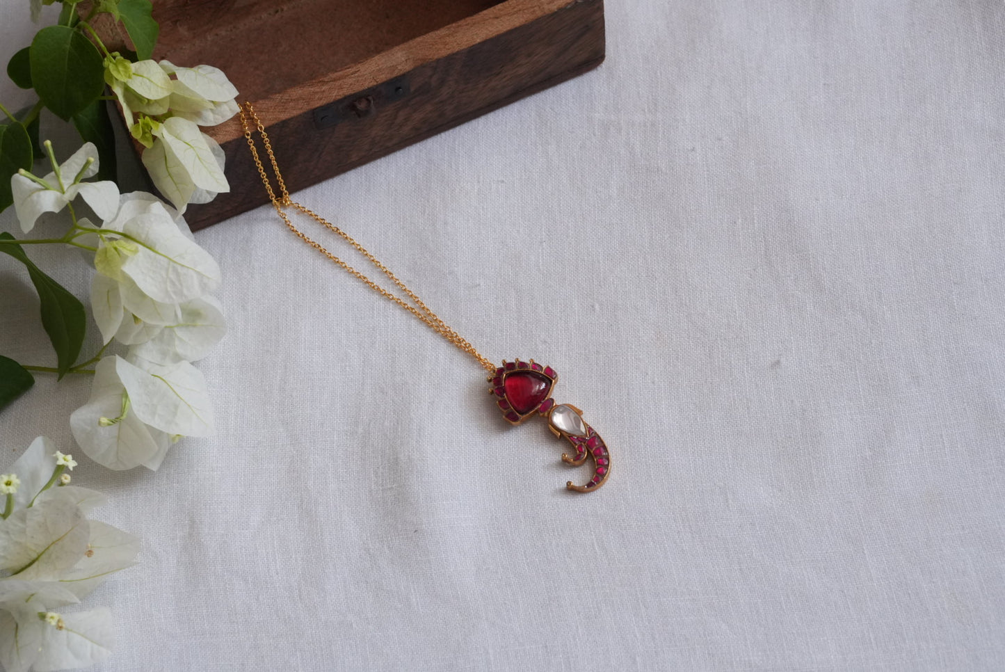 Kundan Pendant (4-8963)(R)