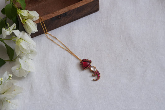 Kundan Pendant (4-8963)(R)