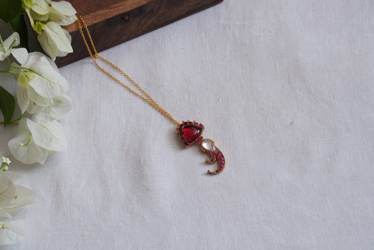 Kundan Pendant (4-8963)(R)