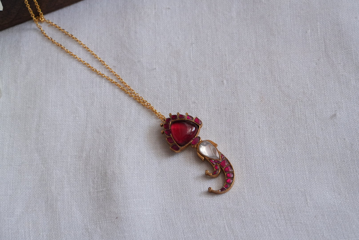 Kundan Pendant (4-8963)(R)