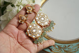 Kundan Earrings (1-4333)(R)