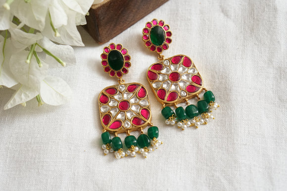 Kundan Earrings (1-4334)(R)