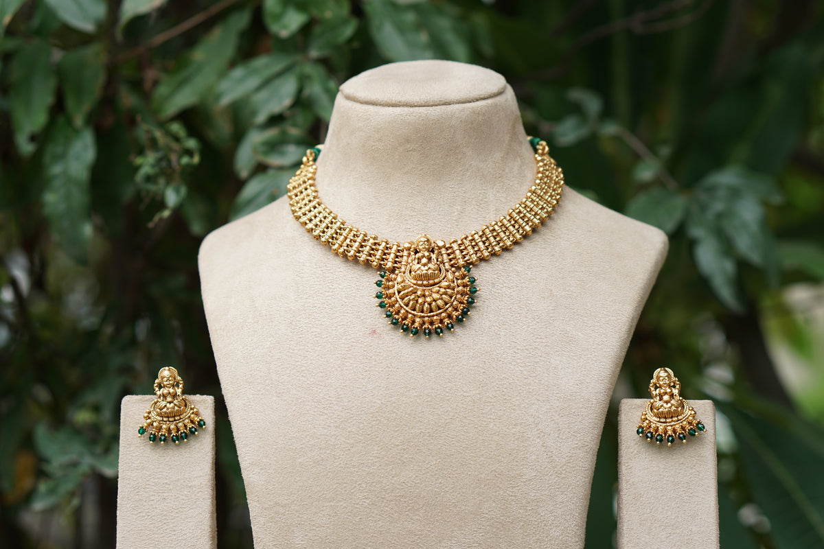 Antique Necklace Set (4-9583)(AK)