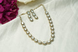 Polki Necklace Set (4-8834)((B) - JEWELSTYLE