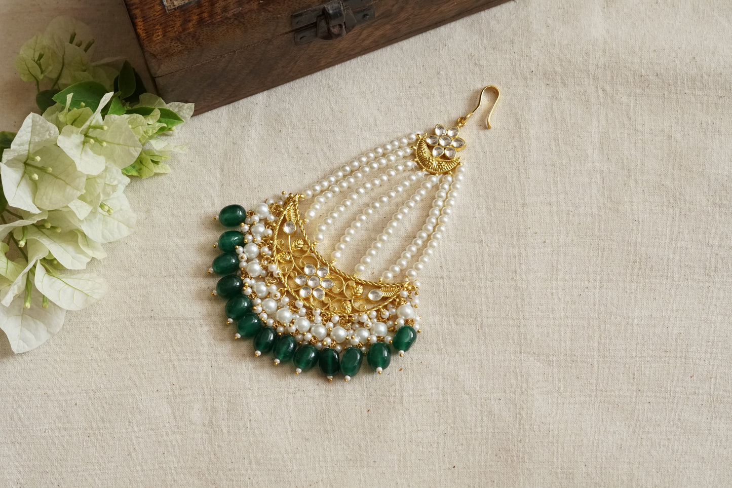 Kundan Passa or Jhoomar (5-1668)(A) - JEWELSTYLE