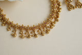 Antique Kundan Necklace Set (4-8442)(Ex)