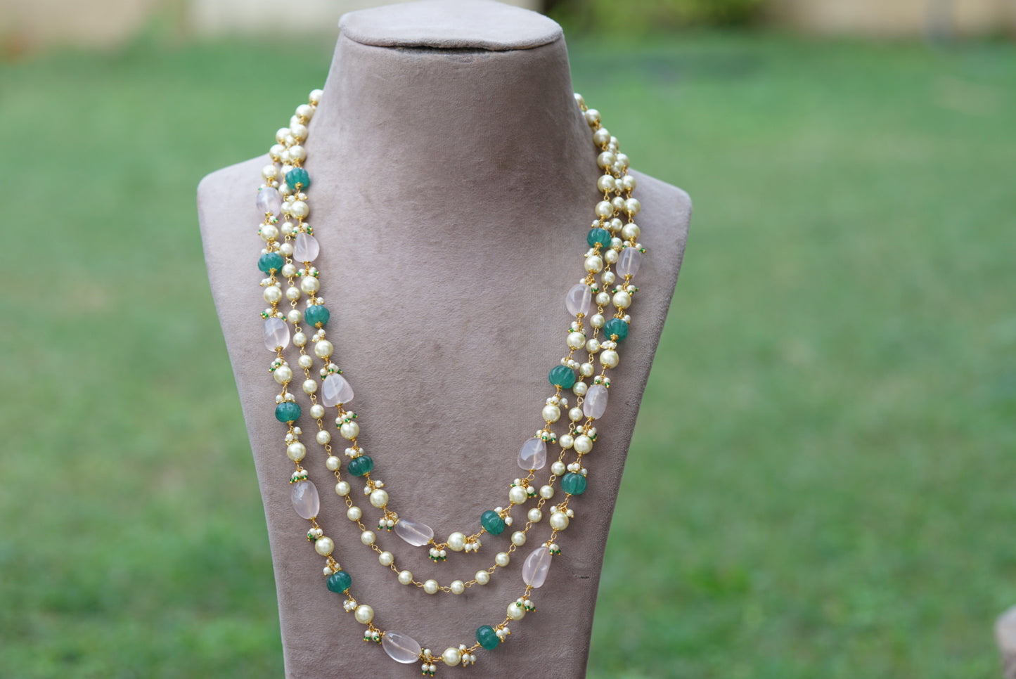 BEADS NECKLACE (4-6411)(N)