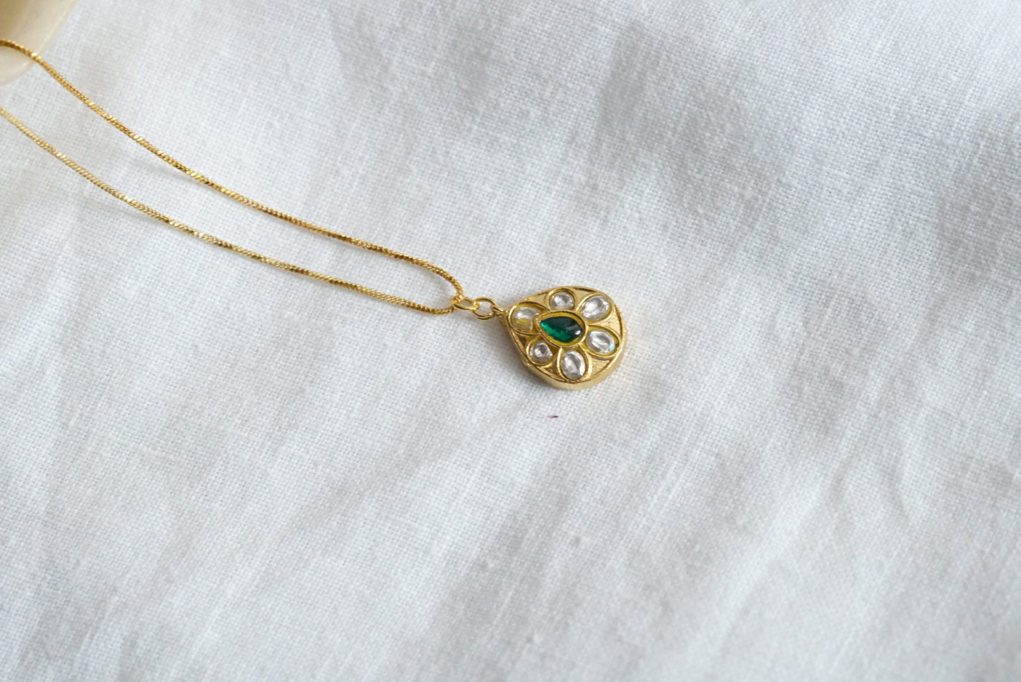 Kundan pendant necklace (4-5984)(R)