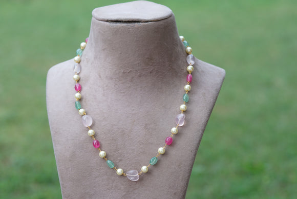 BEADS NECKLACE (4-6409)(N)