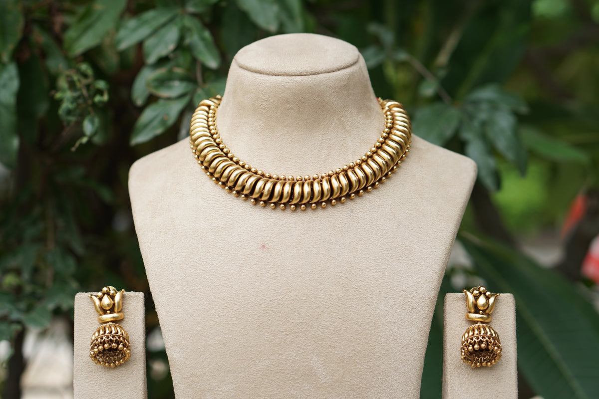 Antique Necklace Set (4-9593)(AK)