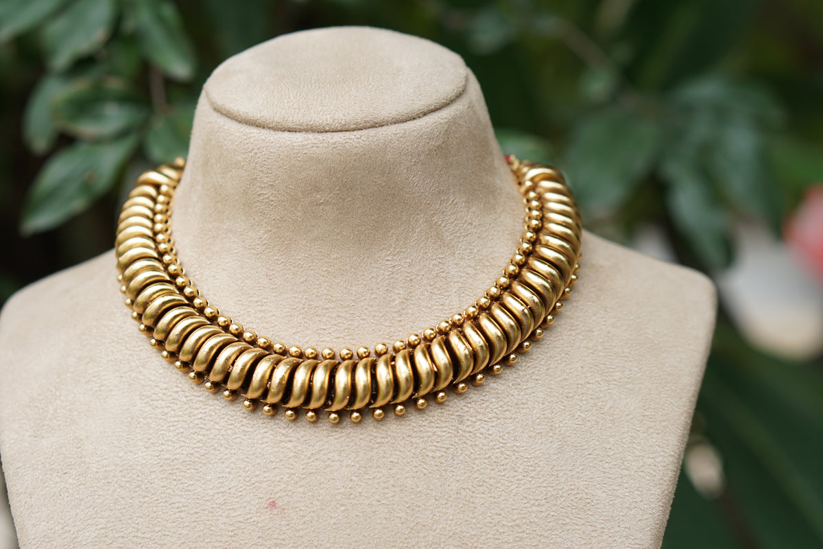 Antique Necklace Set (4-9593)(AK)