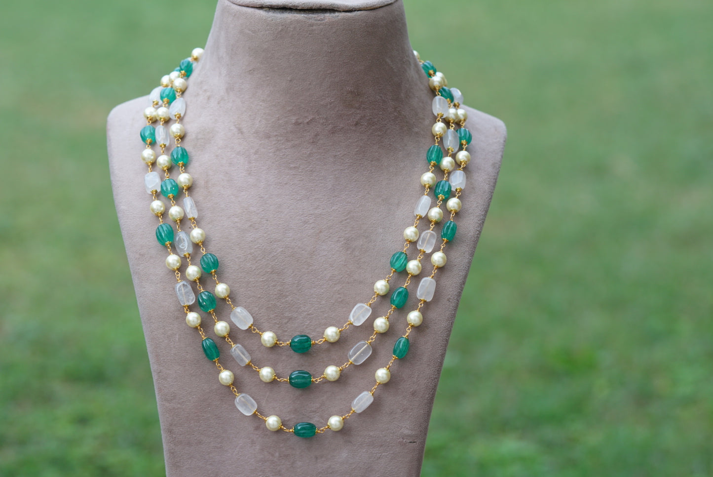 BEADS NECKLACE (4-6399)(N)