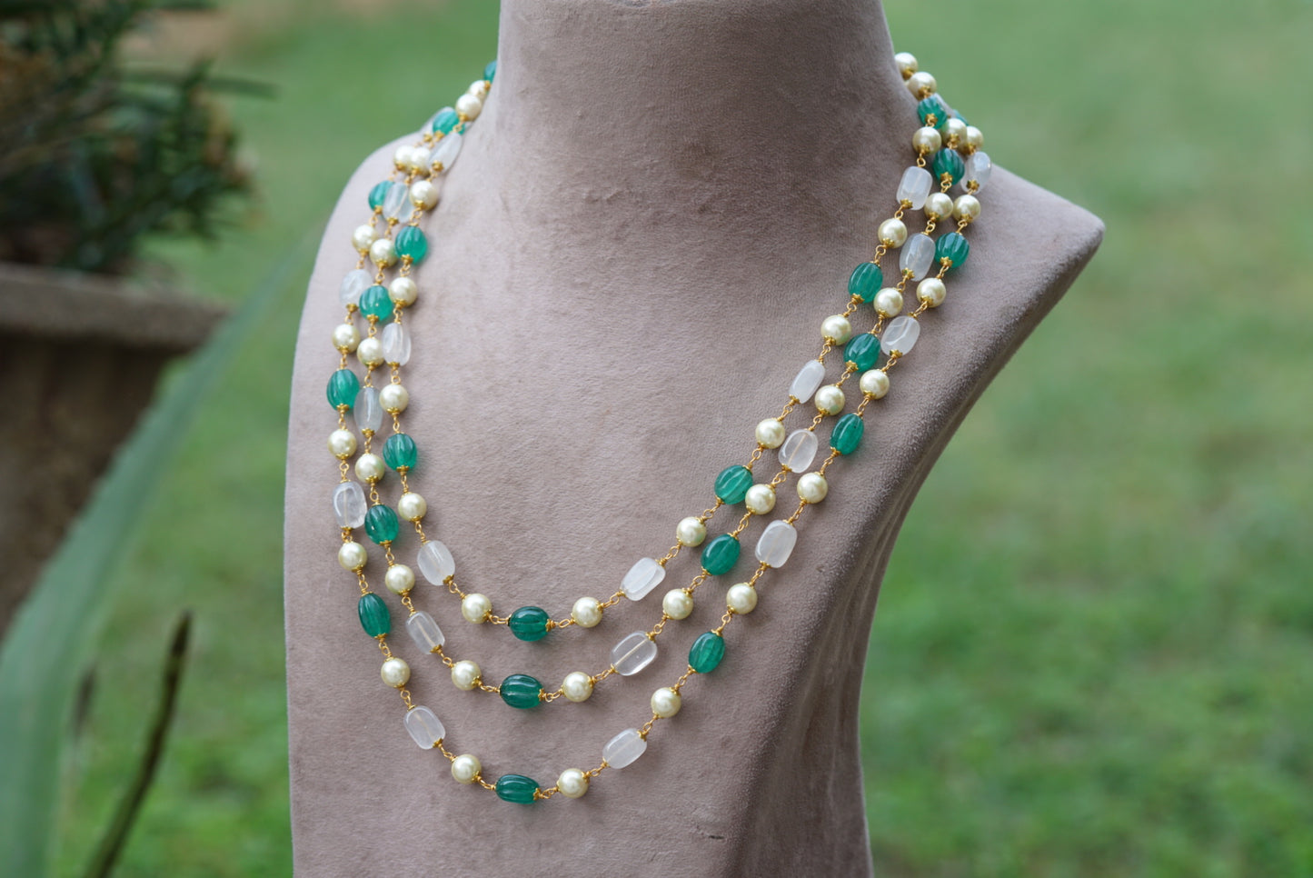 BEADS NECKLACE (4-6399)(N)