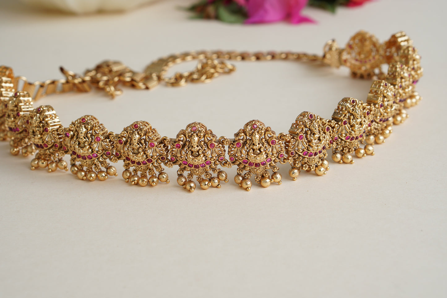 Kundan waist Belt(9-258)(EX)
