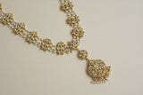 Kundan Necklace Set (4-8446)(R)(OFFER PIECE)