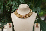 Antique Necklace Set (4-9592)(AK)