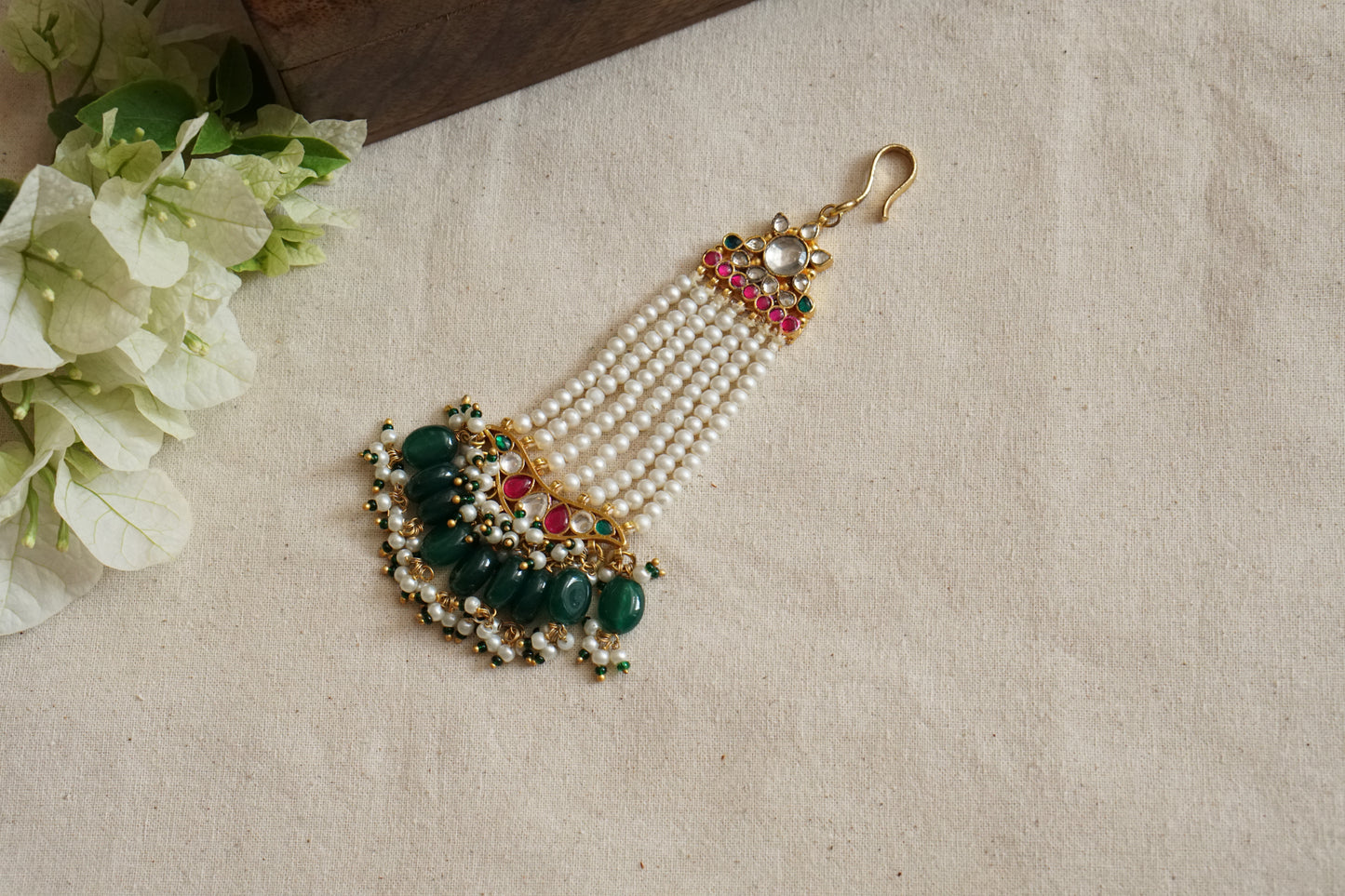 Kundan Passa or Jhoomar (5-1667)(A) - JEWELSTYLE