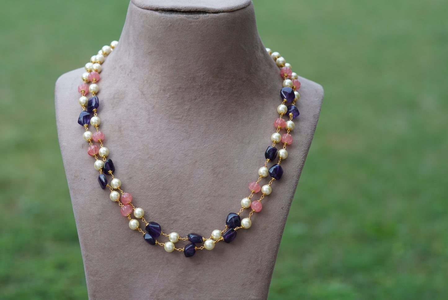 BEADS NECKLACE (4-6396)(N)