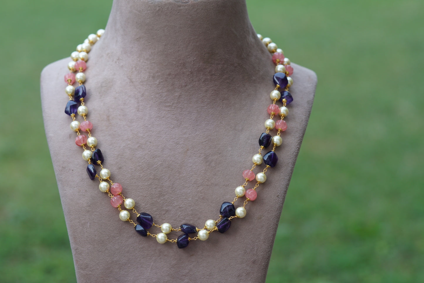 BEADS NECKLACE (4-6396)(N)