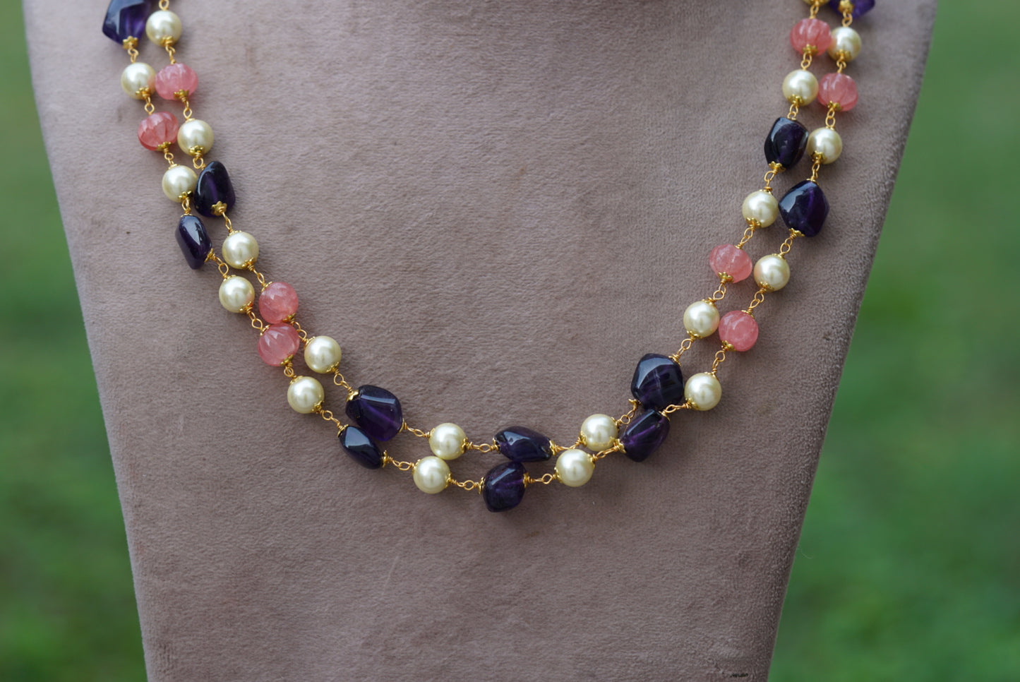 BEADS NECKLACE (4-6396)(N)