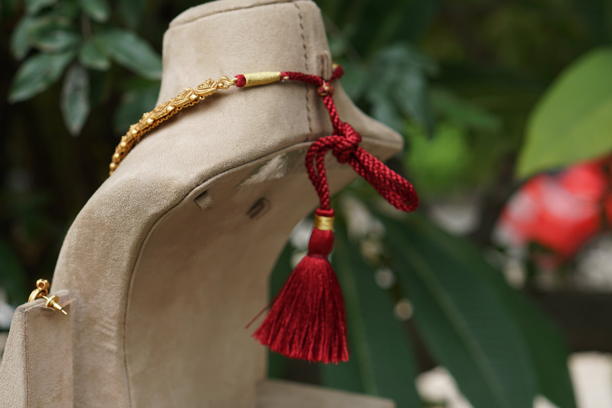 Antique Necklace Set (4-9589)(AK)
